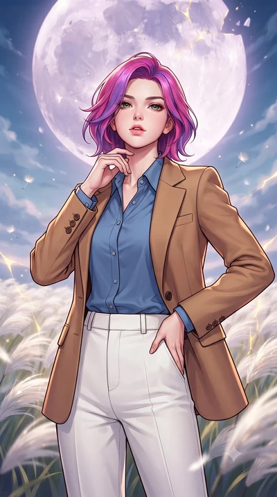 score_9, masterpiece, best quality, ultra-detailed, high-budget anime keyframe, gorgeous anime illustration, with clean line-art, distinct ink outlines, and high-contrast stereoscopic depth, Caucasian woman, strictly human ears. close-up cowboy shot 