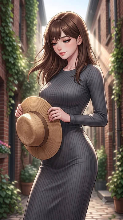 score_9, masterpiece, best quality, ultra-detailed, high-budget anime keyframe, editorial fashion photography, tasteful artistic composition, Korean woman woman. close-up cowboy shot from the waist and thighs up, the character dominates the compositi