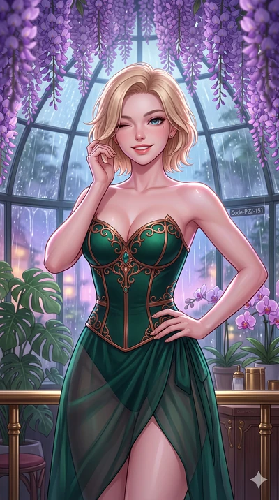 score_9, masterpiece, best quality, ultra-detailed, high-budget anime keyframe, vibrant anime aesthetic, Caucasian woman, strictly human ears. close-up cowboy shot from the waist and thighs up, the character dominates the composition, filling the fra