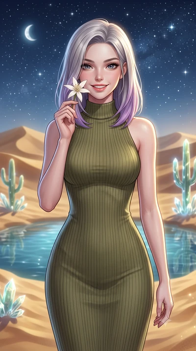 score_9, masterpiece, best quality, ultra-detailed, high-budget anime keyframe, editorial fashion photography, tasteful artistic composition, Caucasian woman, strictly human ears. close-up cowboy shot from the waist and thighs up, the character domin