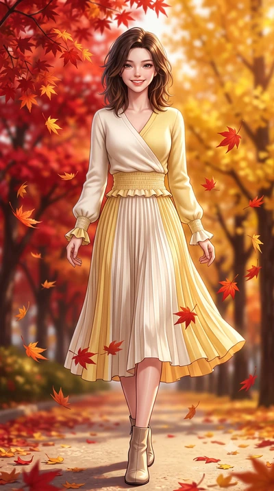 score_9, masterpiece, best quality, ultra-detailed, high-budget anime keyframe, semi-realistic 3D game render, editorial fashion photography, tasteful artistic composition, Korean woman. low angle full-body shot from head to toe showing her feet, fil