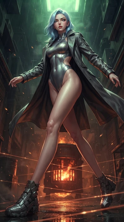 score_9, masterpiece, best quality, ultra-detailed, high-budget anime keyframe, editorial fashion photography, tasteful artistic composition, realistic cosplay photography, Korean woman. low angle full-body shot from head to toe showing her feet, fil