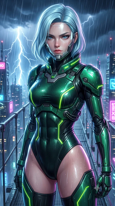 score_9, masterpiece, best quality, ultra-detailed, high-budget anime keyframe, semi-realistic 3D game render, editorial fashion photography, tasteful artistic composition, Korean woman. close-up cowboy shot from the waist and thighs up, the characte