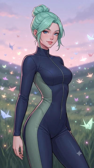 score_9, masterpiece, best quality, ultra-detailed, high-budget anime keyframe, editorial fashion photography, tasteful artistic composition, gorgeous anime illustration, with clean line-art, distinct ink outlines, and high-contrast stereoscopic dept