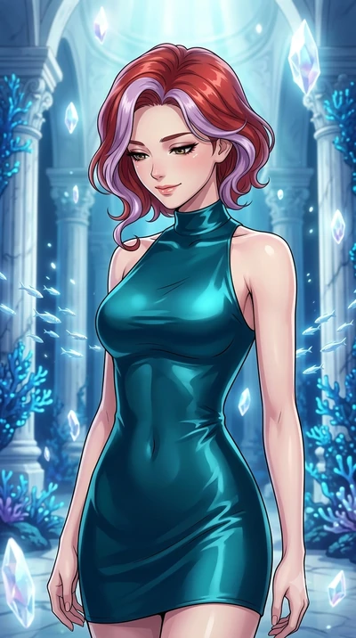 score_9, masterpiece, best quality, ultra-detailed, high-budget anime keyframe, editorial fashion photography, tasteful artistic composition, gorgeous anime illustration, with clean line-art, distinct ink outlines, and high-contrast stereoscopic dept
