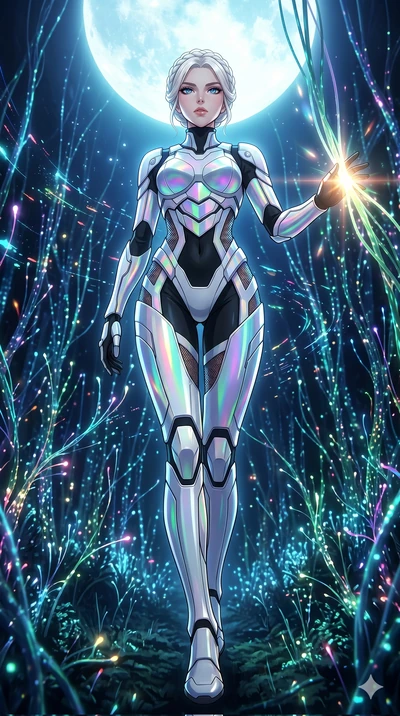 score_9, masterpiece, best quality, ultra-detailed, High-budget Anime Keyframe, vibrant colors, fluid line-art, expressive lighting, cinematic composition, Ufotable-style visual effects, top-tier animation quality, Korean woman with idol-like refined