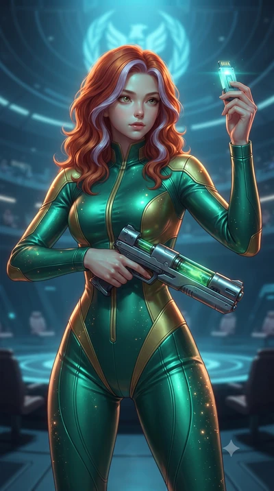 score_9, masterpiece, best quality, ultra-detailed, high-budget anime keyframe, editorial fashion photography, tasteful artistic composition, realistic cosplay photography, Caucasian woman, strictly human ears. close-up cowboy shot from the waist and