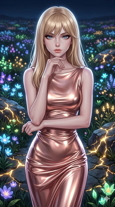 score_9, masterpiece, best quality, ultra-detailed, high-budget anime keyframe, editorial fashion photography, tasteful artistic composition, Japanese woman. close-up cowboy shot from the waist and thighs up, the character dominates the composition, 