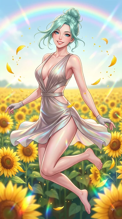score_9, masterpiece, best quality, ultra-detailed, high-budget anime keyframe, editorial fashion photography, tasteful artistic composition, Japanese woman. close-up cowboy shot from the waist and thighs up, the character dominates the composition, 