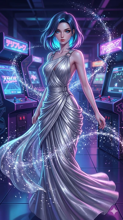 score_9, masterpiece, best quality, ultra-detailed, high-budget anime keyframe, editorial fashion photography, tasteful artistic composition, Caucasian woman, strictly human ears. upper body close-up from the thighs up, character filling the screen f