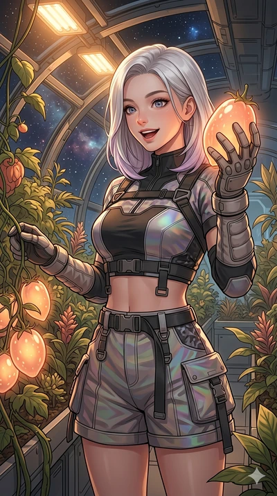 score_9, masterpiece, best quality, ultra-detailed, high-budget anime keyframe, editorial fashion photography, tasteful artistic composition, Caucasian woman, strictly human ears. Upper body close-up from the thighs up, character filling the screen f