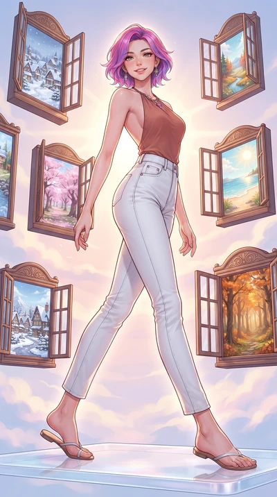 score_9, masterpiece, best quality, ultra-detailed, high-budget anime keyframe, editorial fashion photography, tasteful artistic composition, gorgeous anime illustration, with clean line-art, distinct ink outlines, and high-contrast stereoscopic dept