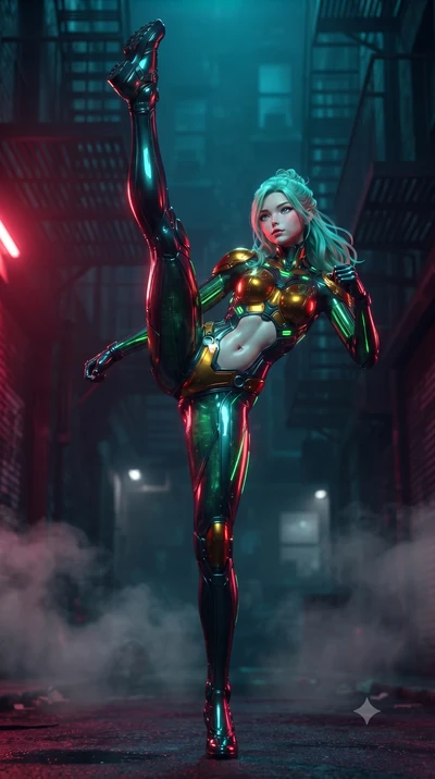 score_9, masterpiece, best quality, ultra-detailed, high-budget anime keyframe, editorial fashion photography, tasteful artistic composition, Japanese woman. low angle full-body shot from head to toe showing her feet, filling the entire 9:16 vertical