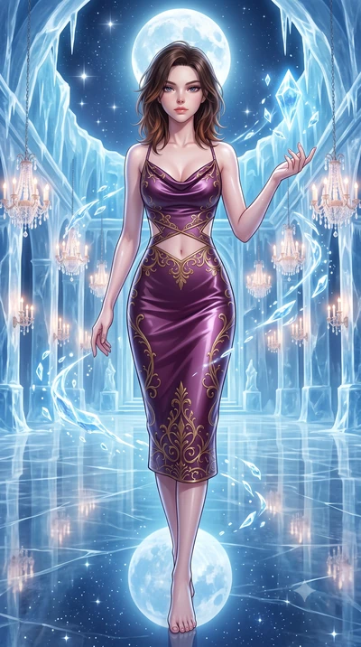 score_9, masterpiece, best quality, ultra-detailed, high-budget anime keyframe, editorial fashion photography, tasteful artistic composition, Korean woman. low angle full-body shot from head to toe showing her feet, filling the entire 9:16 vertical f