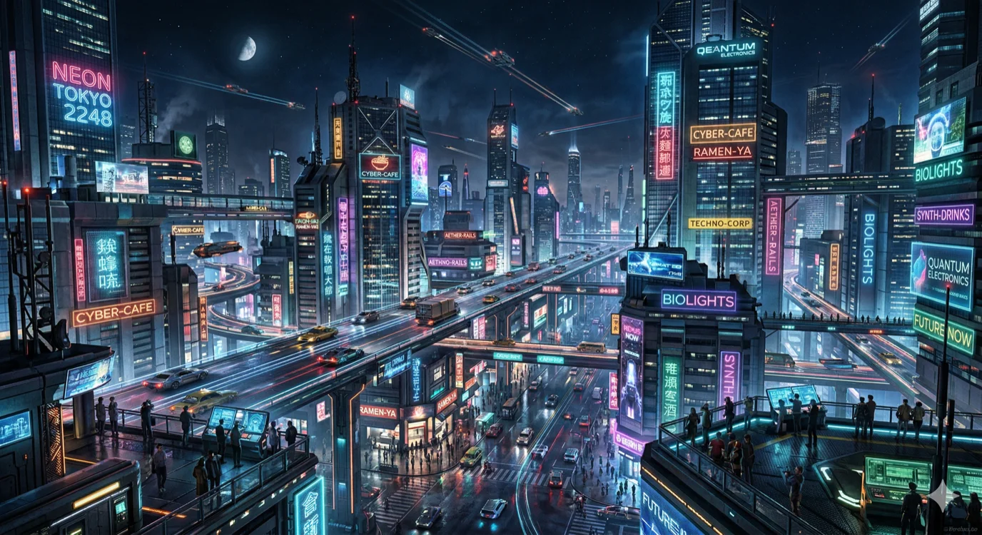 Generate a high-quality cinematic photo of a neon-lit cyberpunk samurai in a rainy alleyway, 8k, masterpiece