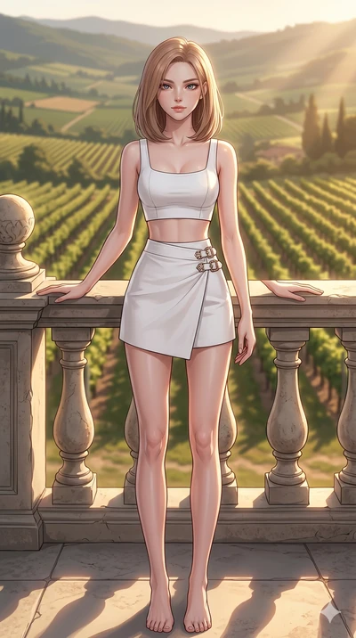 score_9, masterpiece, best quality, ultra-detailed, high-budget anime keyframe, editorial fashion photography, tasteful artistic composition, Korean woman. cowboy shot from the thighs up, character and outfit filling the frame for maximum editorial p