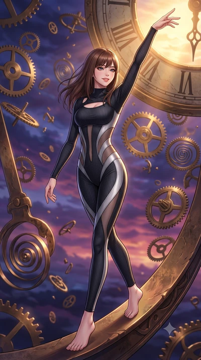 score_9, masterpiece, best quality, ultra-detailed, high-budget anime keyframe, editorial fashion photography, tasteful artistic composition, Korean woman. close-up cowboy shot from the waist and thighs up, the character dominates the composition, fi