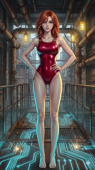 score_9, masterpiece, best quality, ultra-detailed, high-budget anime keyframe, editorial fashion photography, tasteful artistic composition, Korean woman. cowboy shot from the thighs up, character and outfit filling the frame for maximum editorial p