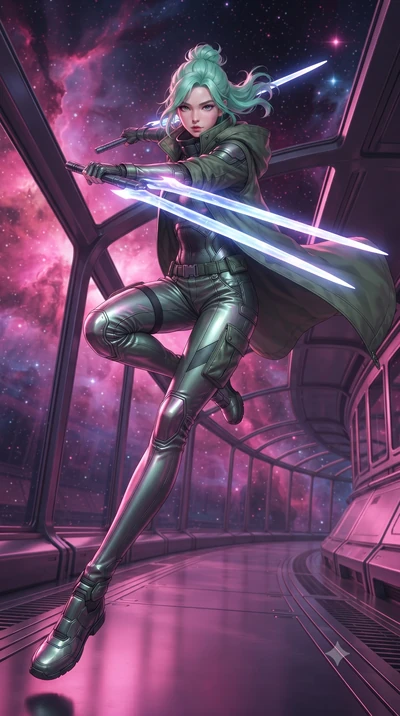 score_9, masterpiece, best quality, ultra-detailed, high-budget anime keyframe, editorial fashion photography, tasteful artistic composition, Japanese woman. low angle full-body shot from head to toe showing her feet, filling the entire 9:16 vertical