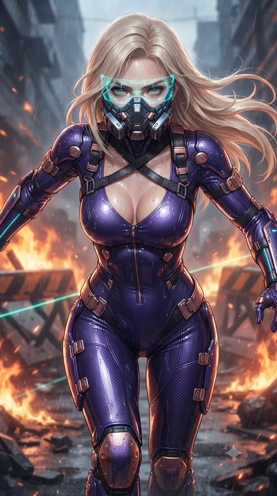score_9, masterpiece, best quality, ultra-detailed, high-budget anime keyframe, editorial fashion photography, tasteful artistic composition, Caucasian woman. close-up cowboy shot from the waist and thighs up, the character dominates the composition,
