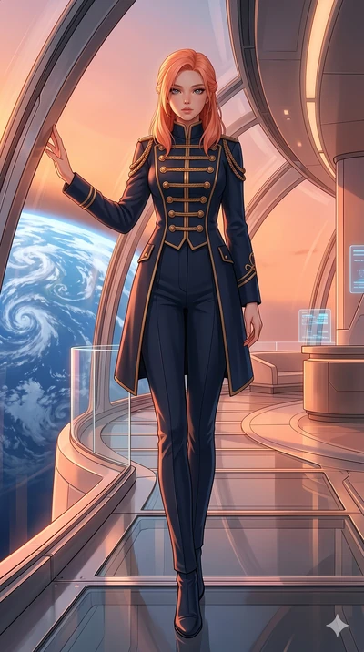 score_9, masterpiece, best quality, ultra-detailed, high-budget anime keyframe, editorial fashion photography, tasteful artistic composition, Japanese woman. low angle full-body shot from head to toe showing her feet, filling the entire 9:16 vertical