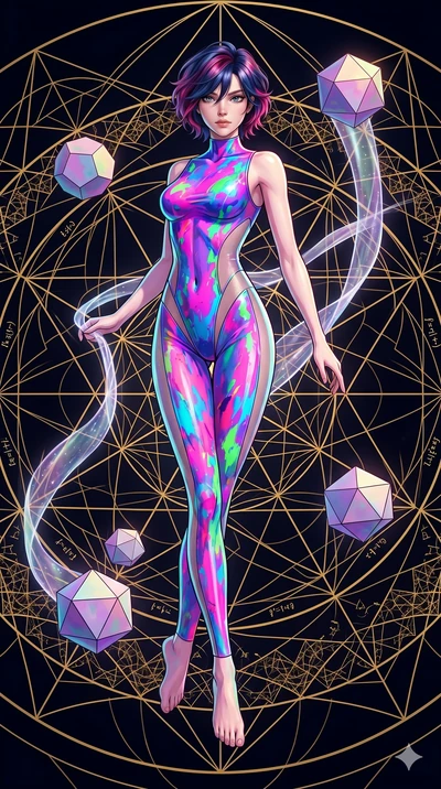 score_9, masterpiece, best quality, ultra-detailed, high-budget anime keyframe, Caucasian woman, strictly human ears. low angle full-body shot filling the entire 9:16 frame with her statuesque presence, stretching the vertical silhouette. floating gr