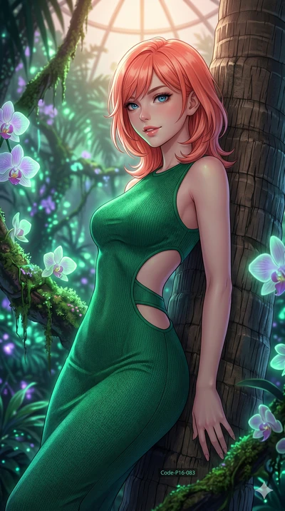 score_9, masterpiece, best quality, ultra-detailed, high-budget anime keyframe, editorial fashion photography, tasteful artistic composition, Japanese woman. cowboy shot from the thighs up, character and outfit filling the frame for maximum editorial
