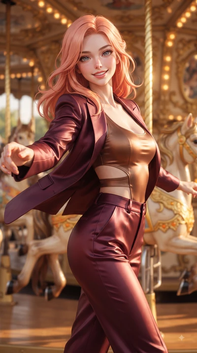 score_9, masterpiece, best quality, ultra-detailed, high-budget anime keyframe, editorial fashion photography, tasteful artistic composition, Japanese woman. close-up cowboy shot from the waist and thighs up, the character dominates the composition, 