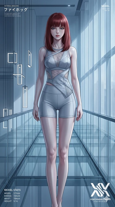 score_9, masterpiece, best quality, ultra-detailed, high-budget anime keyframe, editorial fashion photography, tasteful artistic composition, Caucasian woman, strictly human ears. cowboy shot from the thighs up, character and outfit filling the frame