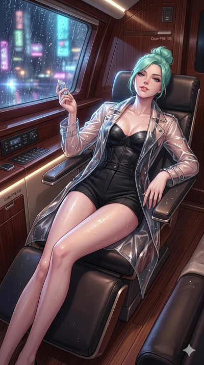 score_9, masterpiece, best quality, ultra-detailed, high-budget anime keyframe, editorial fashion photography, tasteful artistic composition, Japanese woman. cowboy shot from the thighs up, character and outfit filling the frame for maximum editorial