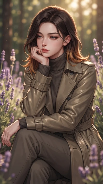 score_9, masterpiece, best quality, ultra-detailed, high-budget anime keyframe, editorial fashion photography, tasteful artistic composition, Korean woman. close-up cowboy shot from the waist and thighs up, the character dominates the composition, fi