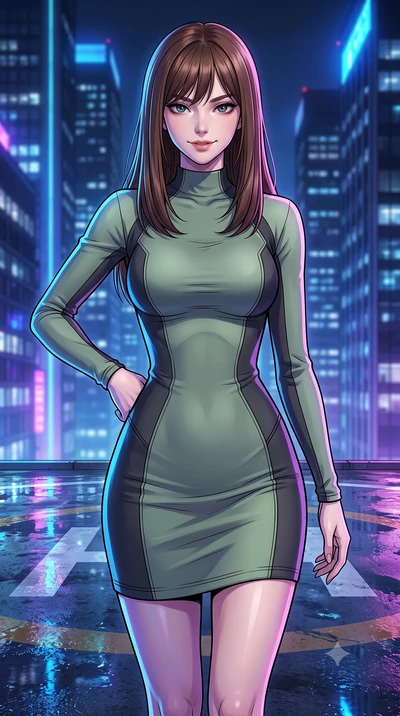 score_9, masterpiece, best quality, ultra-detailed, high-budget anime keyframe, editorial fashion photography, tasteful artistic composition, gorgeous anime illustration, with clean line-art, distinct ink outlines, and high-contrast stereoscopic dept