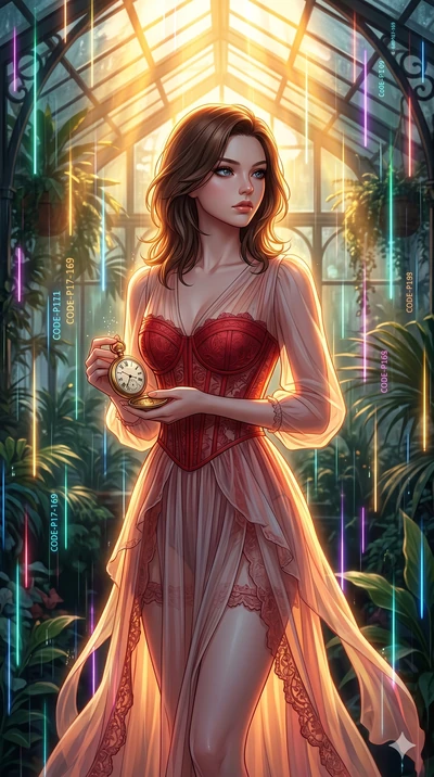 score_9, masterpiece, best quality, ultra-detailed, high-budget anime keyframe, editorial fashion photography, tasteful artistic composition, Korean woman. cowboy shot from the thighs up, character and outfit filling the frame for maximum editorial p