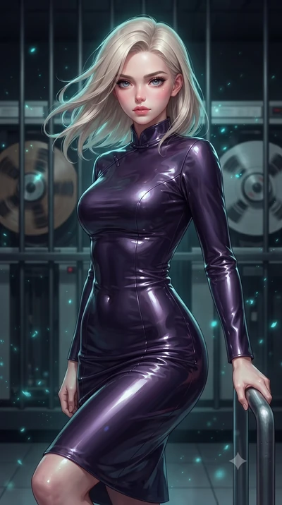 score_9, masterpiece, best quality, ultra-detailed, high-budget anime keyframe, editorial fashion photography, tasteful artistic composition, realistic cosplay photography, Caucasian woman, strictly human ears. close-up cowboy shot from the waist and