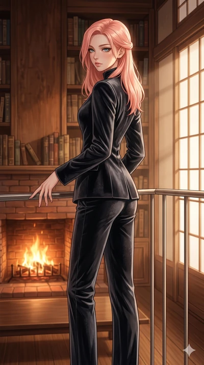 score_9, masterpiece, best quality, ultra-detailed, high-budget anime keyframe, editorial fashion photography, tasteful artistic composition, Japanese woman. cowboy shot from the thighs up, character and outfit filling the frame for maximum editorial