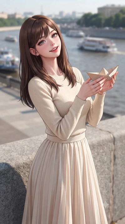 score_9, masterpiece, best quality, ultra-detailed, high-budget anime keyframe, editorial fashion photography, tasteful artistic composition, Korean woman. close-up cowboy shot from the waist and thighs up, the character dominates the composition, fi