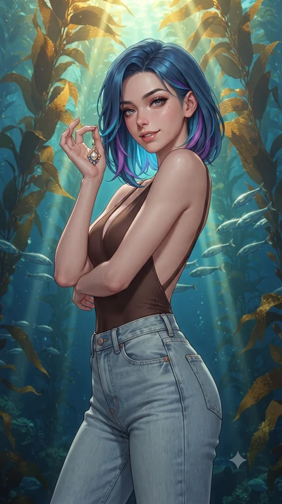 score_9, masterpiece, best quality, ultra-detailed, high-budget anime keyframe, editorial fashion photography, tasteful artistic composition, Caucasian woman, strictly human ears. close-up cowboy shot from the waist and thighs up, the character domin