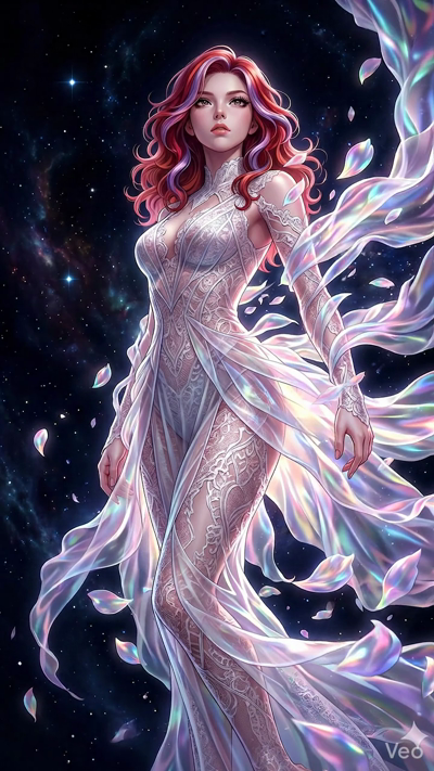 The subject in the image stays in their original position. Very gentle movement of the hair and clothing fabric occurs as if touched by a light breeze. The background elements and overall color palette are strictly preserved.