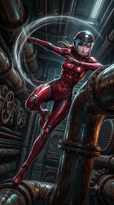 score_9, masterpiece, best quality, ultra-detailed, high-budget anime keyframe, semi-realistic 3D game render, editorial fashion photography, tasteful artistic composition, Korean woman. low angle full-body shot from head to toe showing her feet, fil