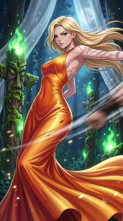 score_9, masterpiece, best quality, ultra-detailed, high-budget anime keyframe, clean line-art, cel-shading, Caucasian woman, strictly human ears. close-up cowboy shot from the waist and thighs up, the character dominates the composition, filling the