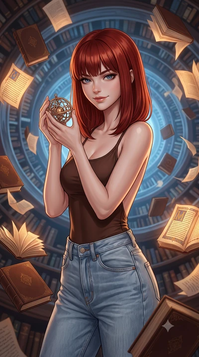score_9, masterpiece, best quality, ultra-detailed, high-budget anime keyframe, editorial fashion photography, tasteful artistic composition, Caucasian woman, strictly human ears. close-up cowboy shot from the waist and thighs up, the character domin