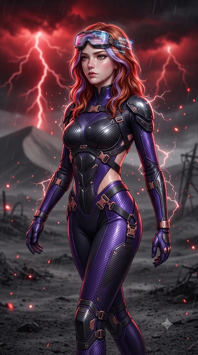 score_9, masterpiece, best quality, ultra-detailed, high-budget anime keyframe, semi-realistic 3D game render, editorial fashion photography, tasteful artistic composition, Caucasian woman. close-up cowboy shot from the waist and thighs up, the chara