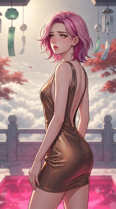 score_9, masterpiece, best quality, ultra-detailed, high-budget anime keyframe, gorgeous anime illustration, with clean line-art and distinct ink outlines, Caucasian woman, strictly human ears. close-up cowboy shot from the waist and thighs up, the c