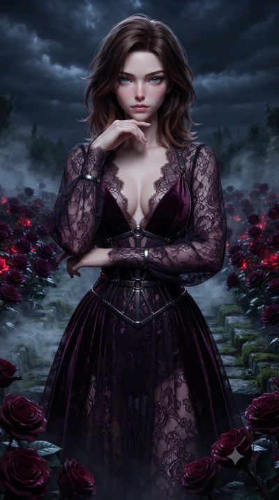score_9, masterpiece, best quality, ultra-detailed, high-budget anime keyframe, editorial fashion photography, tasteful artistic composition, Korean woman. close-up cowboy shot from the waist and thighs up, the character dominates the composition, fi
