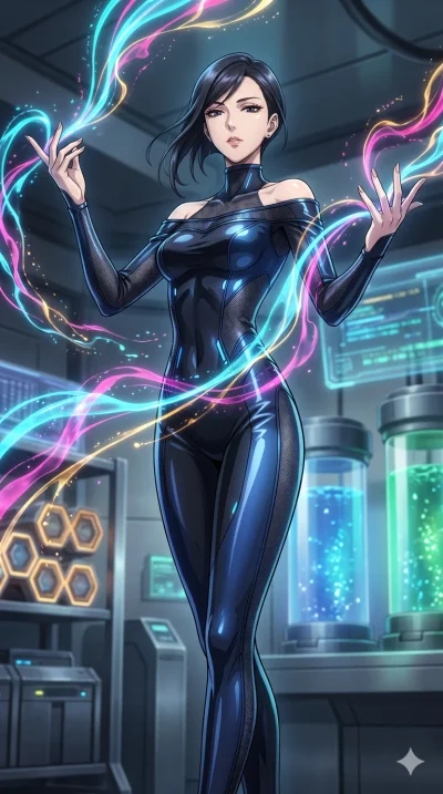 score_9, masterpiece, best quality, ultra-detailed, High-budget Anime Keyframe, vibrant colors, fluid line-art, expressive lighting, cinematic composition, Ufotable-style visual effects, top-tier animation quality, Japanese woman with delicate and el