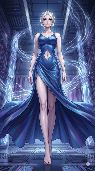 score_9, masterpiece, best quality, ultra-detailed, High-budget Anime Keyframe, vibrant colors, fluid line-art, expressive lighting, cinematic composition, Ufotable-style visual effects, top-tier animation quality, Caucasian woman with pale skin and 