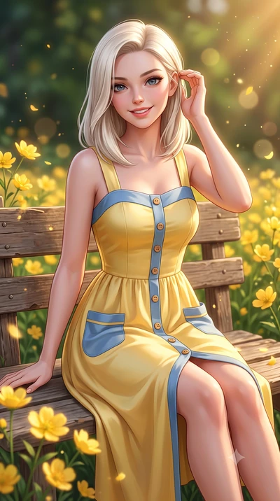 score_9, masterpiece, best quality, ultra-detailed, high-budget anime keyframe, semi-realistic 3D game render, editorial fashion photography, tasteful artistic composition, Caucasian woman. close-up cowboy shot from the waist and thighs up, the chara