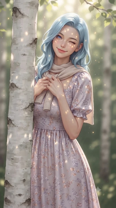 score_9, masterpiece, best quality, ultra-detailed, high-budget anime keyframe, editorial fashion photography, tasteful artistic composition, Korean woman. close-up cowboy shot from the waist and thighs up, the character dominates the composition, fi