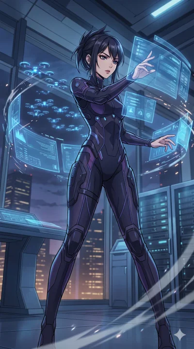 score_9, masterpiece, best quality, ultra-detailed, High-budget Anime Keyframe, vibrant colors, fluid line-art, expressive lighting, cinematic composition, Ufotable-style visual effects, top-tier animation quality, Korean woman with idol-like refined