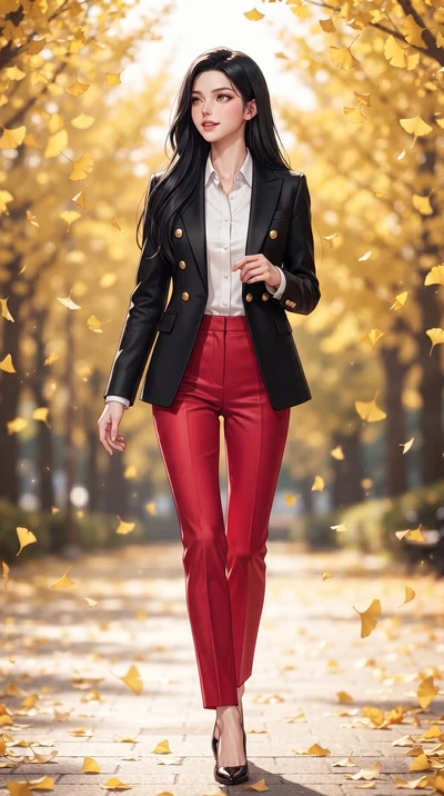 score_9, masterpiece, best quality, ultra-detailed, high-budget anime keyframe, editorial fashion photography, tasteful artistic composition, Korean woman. low angle full-body shot from head to toe showing her feet, filling the entire 9:16 vertical f